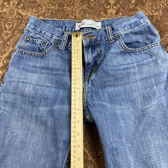 Levi’s 569 Loose Straight Leg Jeans Womens 14 Reg Denim Med Wash VTG Y2K 26x26” - Picture 10 of 13